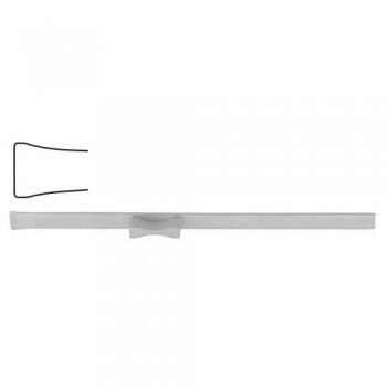 Rubin Osteotome Stainless Steel, 18.5 cm - 7 1/4" Blade Width 12.0 mm